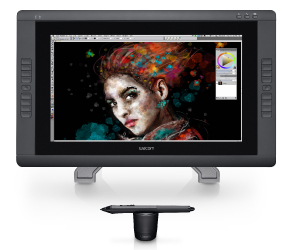 ワコム Cintiq 22HD touch DTH-2200/K0カラーペンリングあり