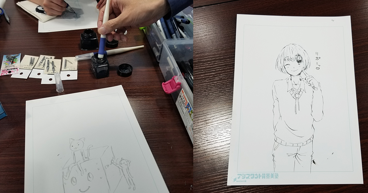 ワコムスタッフが本気で学ぶ アシスタント背景美塾デジタル講座レビュー ワコムタブレットサイト Wacom