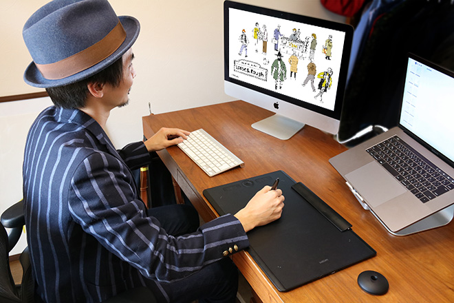 手描きにこだわるイラスト制作に Wacom Intuos Pro Paper Editionが