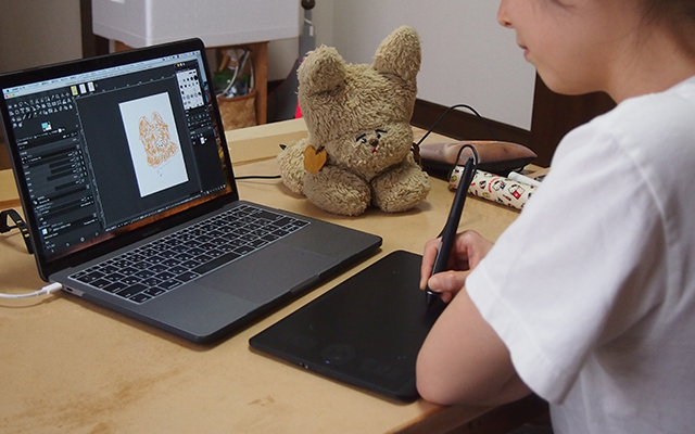 Wacom Intuos Pro Smallレビュー ぬいぐるみ作家 片岡メリヤス ワコムタブレットサイト Wacom