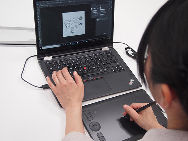 Wacom Intuos Pro Smallレビュー イラストレーター デザイナー 黄色いもみじ ワコムタブレットサイト Wacom