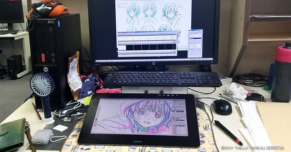 デジタル作画アニメーション〜紙と鉛筆(アナログ)からPCと