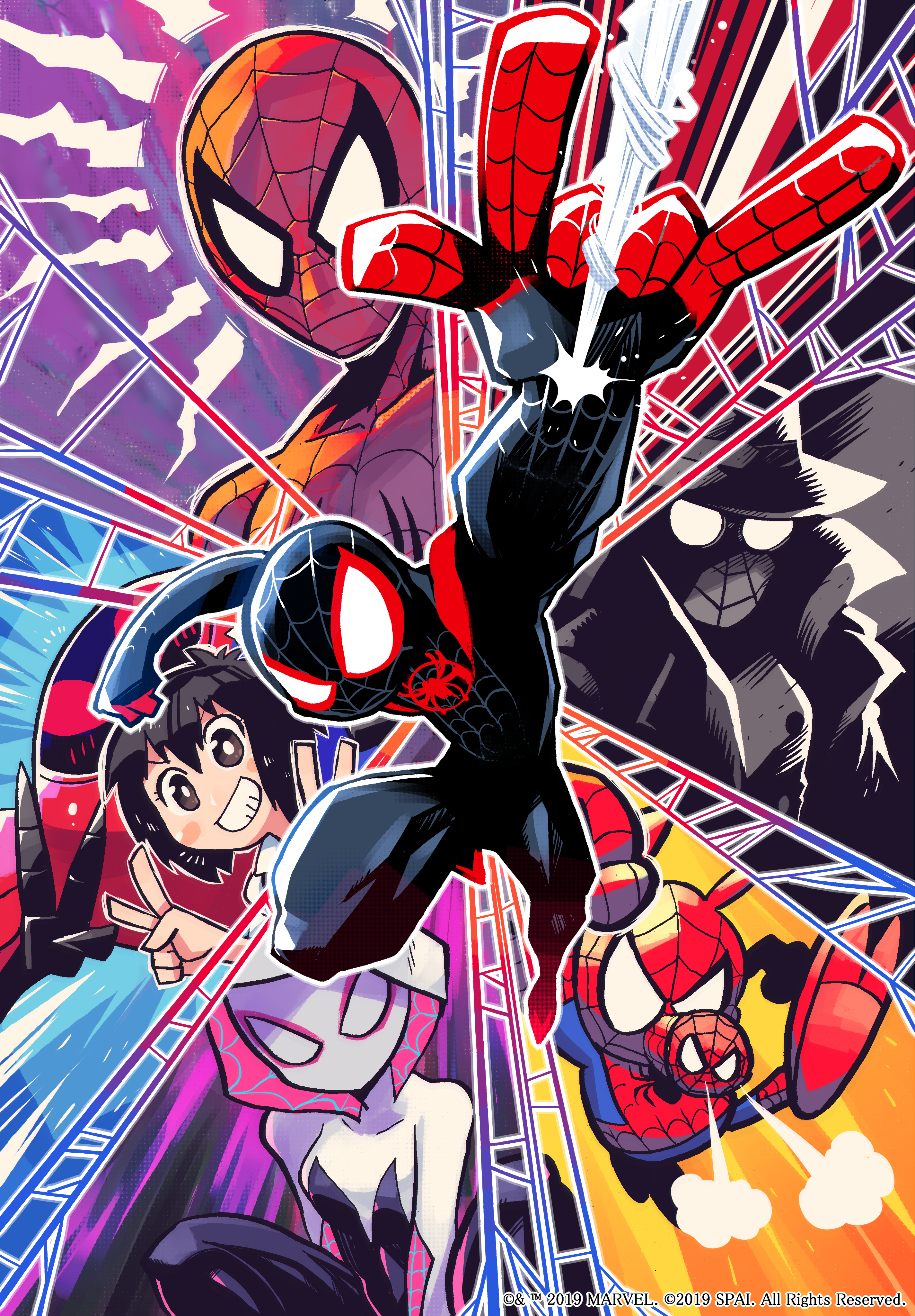 スパイダーマン イラスト イラスト素材