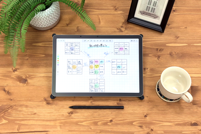 デジタル手書きで整える、「マンダラチャート」思考整理｜Wacom MovinkPad活用法