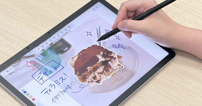 スマホの写真に手書きをプラス。Wacom MovinkPad 11とノートアプリで楽しむ写真ジャーナル