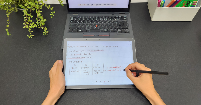 Wacom MovinkPad 11で実践!リスキリングを仕事に活かすノート術