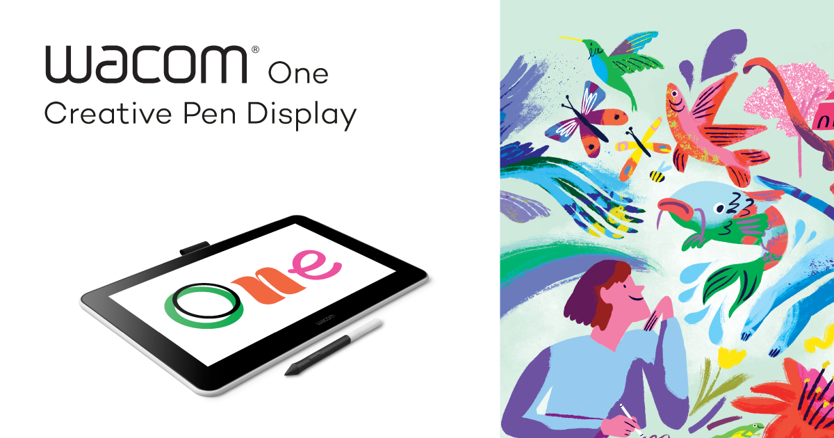 スマホ/家電/カメラWACOM One Creative Pen Display