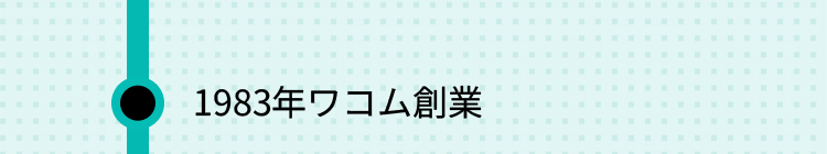 1983年ワコム創業